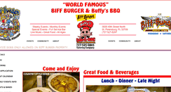 Desktop Screenshot of biffburgers.com