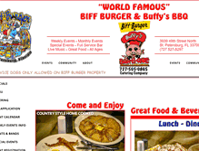 Tablet Screenshot of biffburgers.com